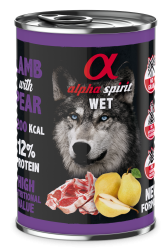 Canned Dog Food Lamb With Pear 400 g